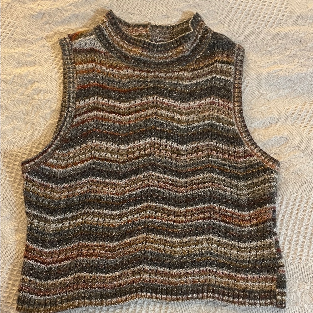Kensie Multicolor Knit Sweater